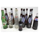 Old glass bottle collection