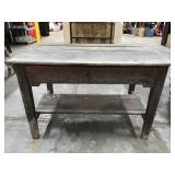 Primitive table project piece