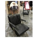 Vintage salon hair dryer chair