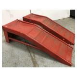 Steel automotive ramps