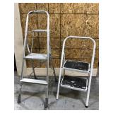 Lot of 2 step ladders