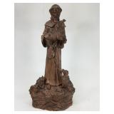 Monk sculpture