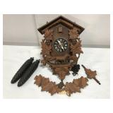 Vintage cuckoo clock for parts/repair