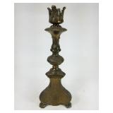 Antique brass unwired lamp base