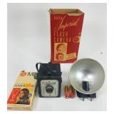 Vintage imperial flash camera