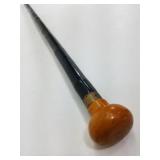 Vintage painted bamboo cane