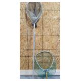 Lot of 2 fishing nets