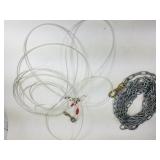 Lot of 2 dog chains