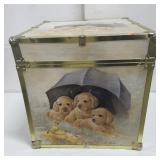 Puppy storage box