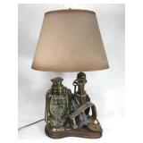 Vintage Old West lamp
