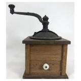 Antique coffee grinder