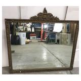 Ornate antique mirror