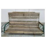 Hanging porch swing