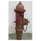 Vintage cast iron fire hydrant