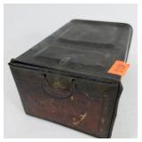 Vintage metal Atlas bolt box
