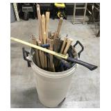 Lot of new old stock tool handles