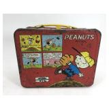 Vintage Charlie Brown metal thermos lunchbox