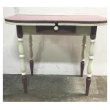 Vintage painted dressing table