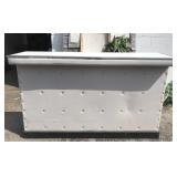 Mid century white bar