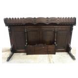 Antique Eastlake style organ top section