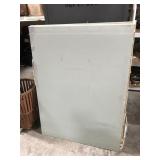 Six small sheets of drywall