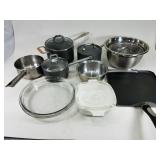 Lot of pots and pans