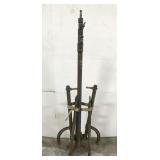 Antique flood light stand