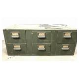 Vintage Globe-Wernicke wood file cabinet