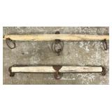 Two old farm harnesses