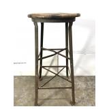 Antique industrial stool