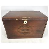 Vintage wood bread box