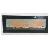Warren Kimble framed pig portrait