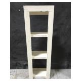 Small white painted shelf