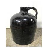 Glazed stoneware jug