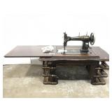 White Rotary sewing machine top