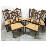 Vintage set of 6 dining chairs