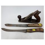 Vintage Dexter knives and wood working tool