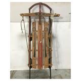 Vintage Gladding wood sled