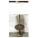 Vintage pedestal floor lamp