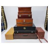 Wood box lot