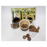 Garden decor lot
