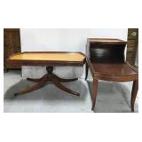 Pair of matching tables