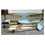 Large vintage model airplane pieces