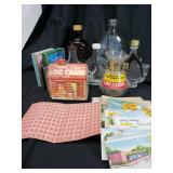 Log cabin syrup bottle collection