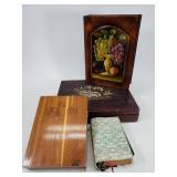 Bibles and religious booklets