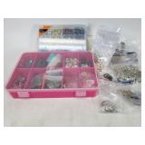 Large lot of jewlery making beads and pendants