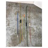 Vintage bows and arrows