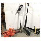 Lot of electric yard tools