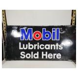 Mobil gas station sign
