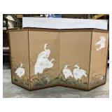 Authentic Asian signed screen divider